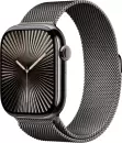 Умные часы Apple Watch Series 10 LTE 42 мм (титановый корпус, черный/сланец, миланская петля) icon