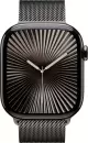 Умные часы Apple Watch Series 10 LTE 42 мм (титановый корпус, черный/сланец, миланская петля) icon 2