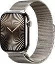 Умные часы Apple Watch Series 10 LTE 46 мм (титановый корпус, титановый/титановый, миланская петля) icon