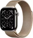 Умные часы Apple Watch Series 11 LTE 42 мм (титановый корпус, природный/золотистый, миланская петля) icon