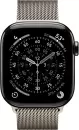 Умные часы Apple Watch Series 11 LTE 46 мм (титановый корпус, сланец/природный, миланская петля) фото 2