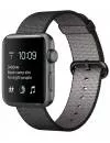 Умные часы Apple Watch Series 2 38mm Space Gray with Black Woven Nylon (MP052) icon