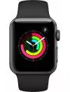 Умные часы Apple Watch Series 3 38mm Space Gray Aluminum Case with Black Sport Band (MQKV2) фото 2