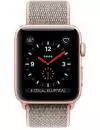 Умные часы Apple Watch Series 3 42mm Gold Aluminum Case with Pink Sand Sport Loop (MQKT2) фото 2