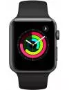 Умные часы Apple Watch Series 3 42mm Space Gray Aluminum Case with Black Sport Band (MQL12) фото 2