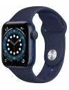 Умные часы Apple Watch Series 6 40mm Aluminum Blue (MG143) icon