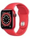 Умные часы Apple Watch Series 6 40mm Aluminum Red (M00A3) icon