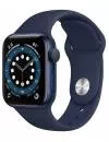 Смарт-часы Apple Watch Series 6 44mm Aluminum Blue (M00J3) фото