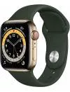 Умные часы Apple Watch Series 6 LTE 40mm Stainless Steel Gold (M06V3) icon