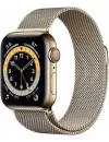 Умные часы Apple Watch Series 6 LTE 40mm Stainless Steel Gold (M06W3) icon