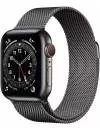 Умные часы Apple Watch Series 6 LTE 40mm Stainless Steel Graphite (M06Y3) icon