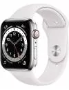 Умные часы Apple Watch Series 6 LTE 40mm Stainless Steel Silver (M06T3) icon