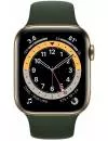 Умные часы Apple Watch Series 6 LTE 44mm Stainless Steel Gold (M09F3) фото 2