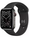 Умные часы Apple Watch Series 6 LTE 44mm Stainless Steel Graphite (M09H3) icon