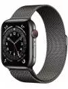 Умные часы Apple Watch Series 6 LTE 44mm Stainless Steel Graphite (M09J3) icon