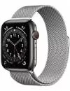 Умные часы Apple Watch Series 6 LTE 44mm Stainless Steel Silver (M09E3) icon