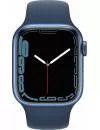 Умные часы Apple Watch Series 7 41 мм (синий/синий омут спортивный) фото 2