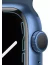 Умные часы Apple Watch Series 7 45 мм (синий/синий омут спортивный) фото 3