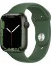 Умные часы Apple Watch Series 7 45 мм (зеленый/зеленый клевер спортивный) icon