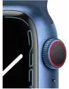 Умные часы Apple Watch Series 7 LTE 41 мм (алюминий синий/синий омут спортивный) фото 3