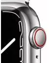 Умные часы Apple Watch Series 7 LTE 41 мм (сталь серебристый/миланский серебро) фото 3