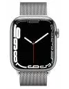Умные часы Apple Watch Series 7 LTE 45 мм (сталь серебристый/миланский серебро) фото 2