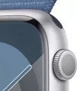 Умные часы Apple Watch Series 9 41 мм (алюминиевый корпус, серебристый/зимний синий, нейлоновый ремешок) фото 3