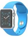 Смарт-часы Apple Watch Sport 38mm Silver with Blue Sport Band (MLCG2) фото