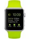 Умные часы Apple Watch Sport 38mm Silver with Green Sport Band (MJ2U2) фото 7