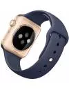 Умные часы Apple Watch Sport 42mm Gold with Midnight Blue Sport Band (MLC72) фото 2