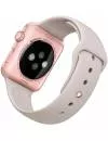 Умные часы Apple Watch Sport 42mm Rose Gold with Stone Sport Band (MLC62) фото 2