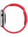 Умные часы Apple Watch Sport 42mm Silver with Red Sport Band (MLLE2) icon 2