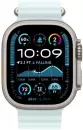 Умные часы Apple Watch Ultra 2 LTE 49 мм (титановый корпус, титановый/светло-голубой, ремешок из эластомера) icon 2