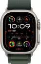 Умные часы Apple Watch Ultra 2 LTE 49 мм (титановый корпус, титановый/темно-зеленый, ремешок из полиэстера L) icon 2