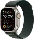 Умные часы Apple Watch Ultra 2 LTE 49 мм (титановый корпус, титановый/темно-зеленый, ремешок из полиэстера M) icon