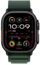 Умные часы Apple Watch Ultra 2 LTE 49 мм (титановый корпус, черный/темно-зеленый, текстильный ремешок размера L) icon 2