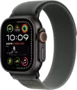 Умные часы Apple Watch Ultra 2 LTE 49 мм (титановый корпус, черный/зеленый, нейлоновый ремешок S/M) icon