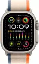 Умные часы Apple Watch Ultra 2 LTE 49 мм (титановый корпус, титановый/бежево-оранжевый, нейлоновый ремешок размера M/L) фото 2