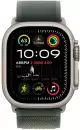 Умные часы Apple Watch Ultra 2 LTE 49 мм (титановый корпус, титановый/зеленый, нейлоновый ремешок M/L) icon 2