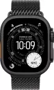 Умные часы Apple Watch Ultra 3 LTE 49 мм (титановый корпус, черный/черный, миланская петля S) фото 2