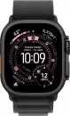 Умные часы Apple Watch Ultra 3 LTE 49 мм (титановый корпус, черный/черный, текстильный ремешок размера L) фото 2