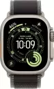 Умные часы Apple Watch Ultra 3 LTE 49 мм (титановый корпус, природный/черный, нейлоновый ремешок размера S/M) фото 2