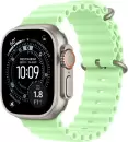 Умные часы Apple Watch Ultra 3 LTE 49 мм (титановый корпус, природный/салатовый, ремешок из эластомера) icon