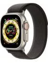 Умные часы Apple Watch Ultra LTE 49 мм (титановый корпус, титановый/черно-серый, нейлоновый ремешок размера S/M) фото