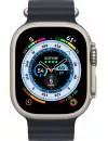 Смарт-часы Apple Watch Ultra LTE 49 мм (титановый корпус, титановый/темно-серый, ремешок из эластомера) фото 2