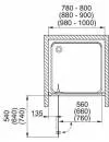 Душевая дверь Aquaform SALGADO Pivot Door 100 (103-06089) icon 3