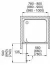 Душевая дверь Aquaform SALGADO Pivot Door 90 (103-06088) icon 3