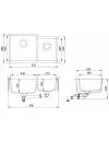 Кухонная мойка Aquasanita Arca SQA 230LW (ora 112) icon 2