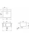 Кухонная мойка Aquasanita Tesa SQT 100 Бежевый icon 2