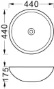 Умывальник Aquatek AQ5354-MW icon 9